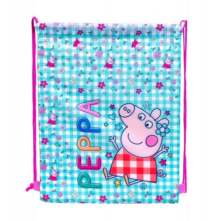 Спортна чанта, Astra, Peppa Pig, AD1, 40 × 33 см