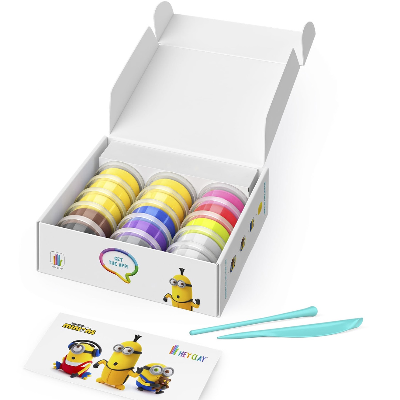 Set Hey Clay - Minions, 15 cutii - eMAG.ro