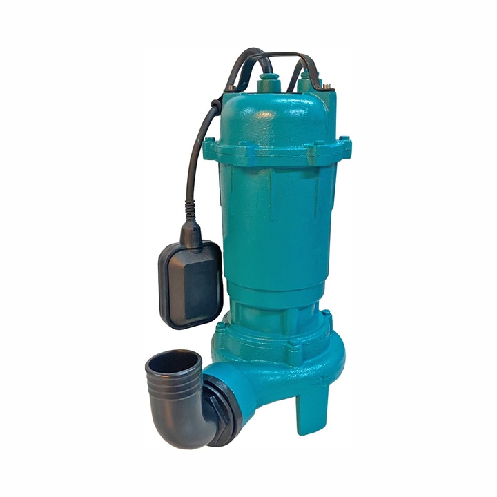 Pompa submersibila ape murdare, cu tocator + flotor, 520 l/min, H max. 7 m, 2800W
