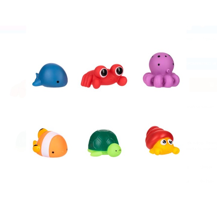 Marine Animals fürdőjátékok 6 db