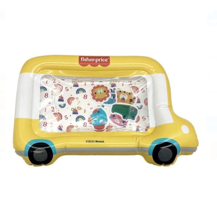 Busz alakú vizi matrac babáknak