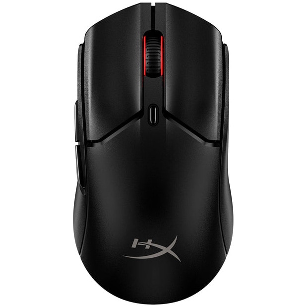 Mouse gaming wireless HyperX Pulsefire Haste 2 Mini, timp de raspuns 8000Hz @ 0,125 ms, rezolutie: 26000 DPI, iluminare RGB, durata de viata baterie pana la 100 ore, negru