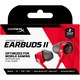 Слушалки Gaming HyperX Cloud Earbuds II, Жак 3.5 мм на 90 градуса, Драйвери 14 мм, 4 комплекта различни тапи за уши, Микрофон на кабела, Транспортен калъф, Идеални за Nintendo Switch, Червен