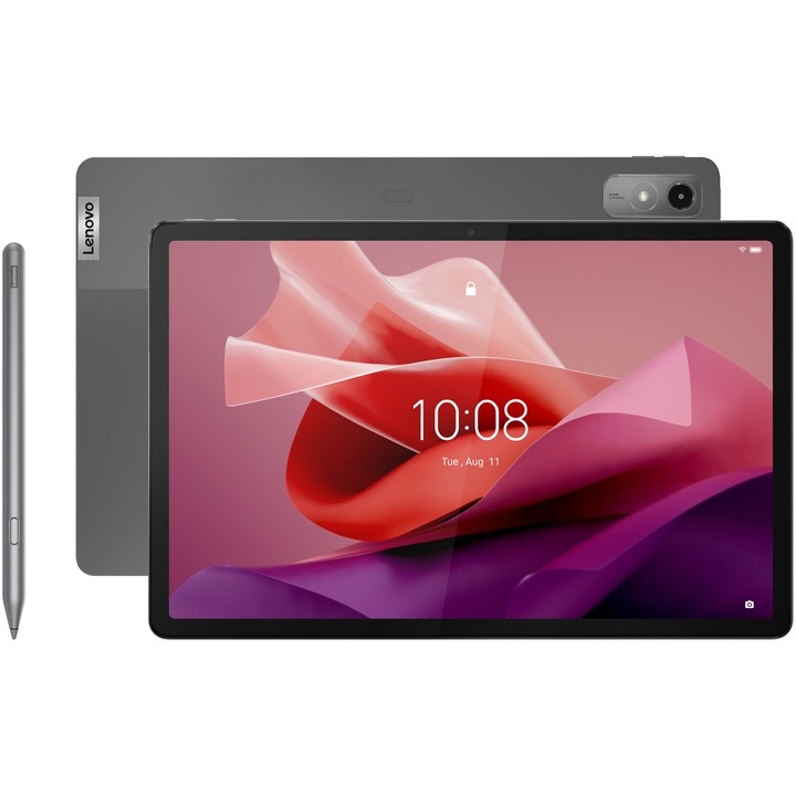 Таблет LENOVO Tab P12 WiFi MediaTek Dimensity 7050 12.7inch 3k Gorilla Glass 3 8GB DDR4x 256GB UFS Android 13 Storm Grey ZACH0209GR