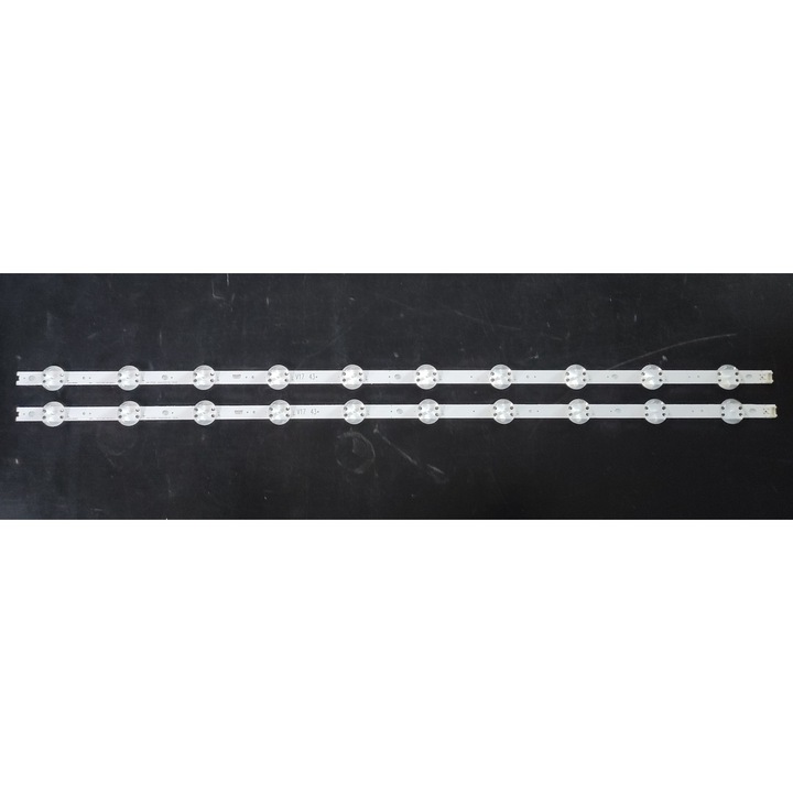 Set barete LG 43" - 2 barete x 10 leduri - 3V - 865mm - 43'' V17 ART3 2867 Rev0.3 V17 43 - 6916L-2867A + 6916L-2867B