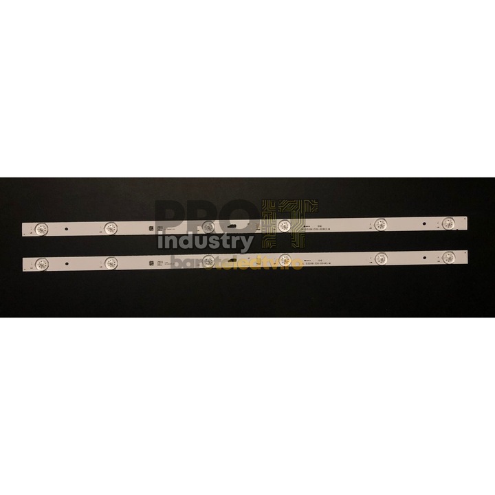 Set barete LED 32", PROIT, 2 barete x 6 leduri, 3V, 554mm