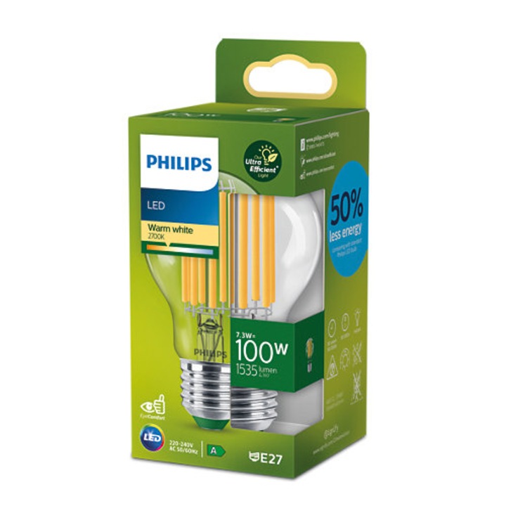 LED крушка CLA 100WA60 E27 2700K CL UE SRT4