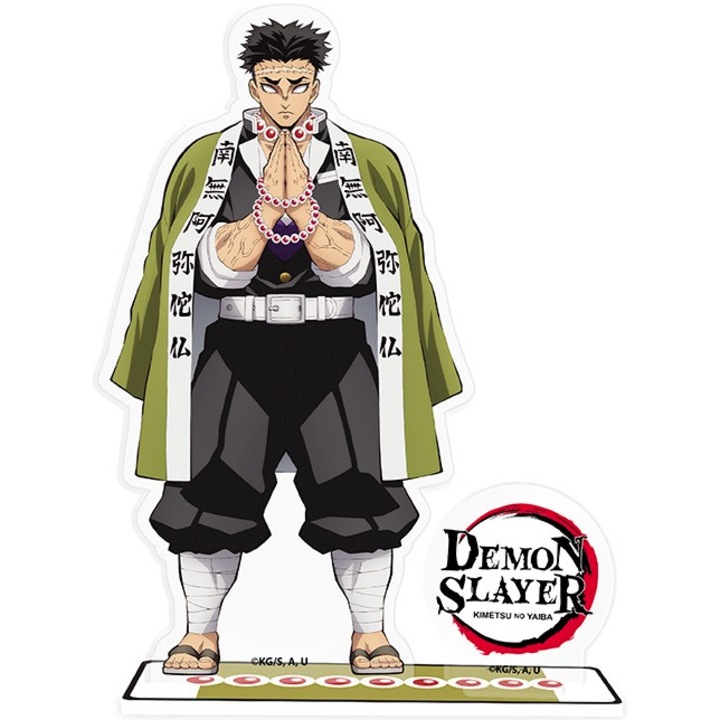 ☆mimitannn☆ Figurina - Demon Slayer - Gyomei Himejima, Multicolor, 17 cm - eMAG.ro