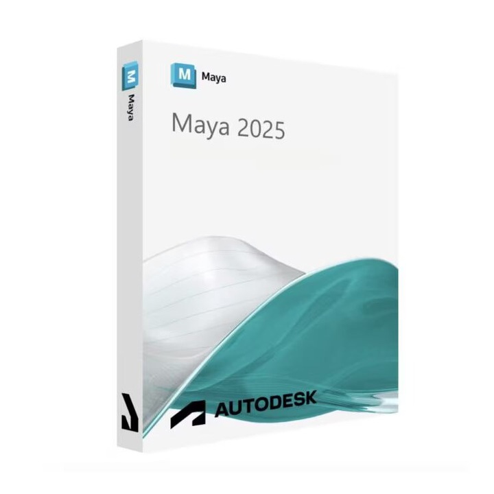 Autodesk Maya 2018-2025 software animatie 3D. Licenta tip binding, asociere cont, valabilitate 1 an