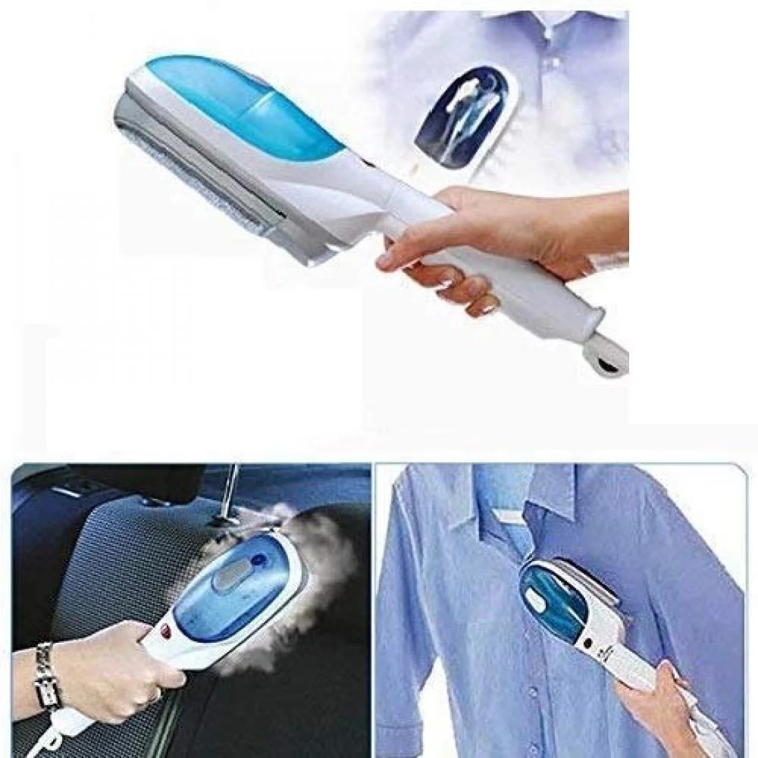 Aparat de Calcat Vertical cu Abur si Perie de Curatare, 1000 W, 55 ml
