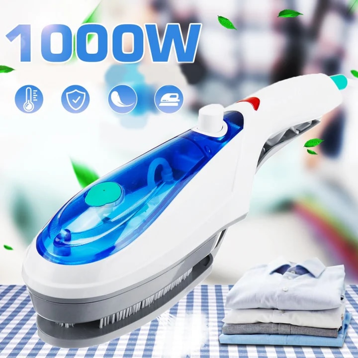 Aparat de Calcat Vertical cu Abur si Perie de Curatare, 1000 W, 55 ml