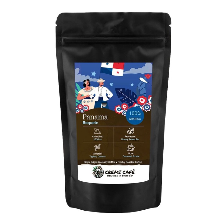 Cafea boabe de specialitate Panama Boquete SHB EPl, Cremi Café, 1Kg