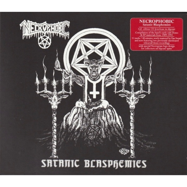 Necrophobic - Satanic Blasphemies (Re-Issue 2022) - CD