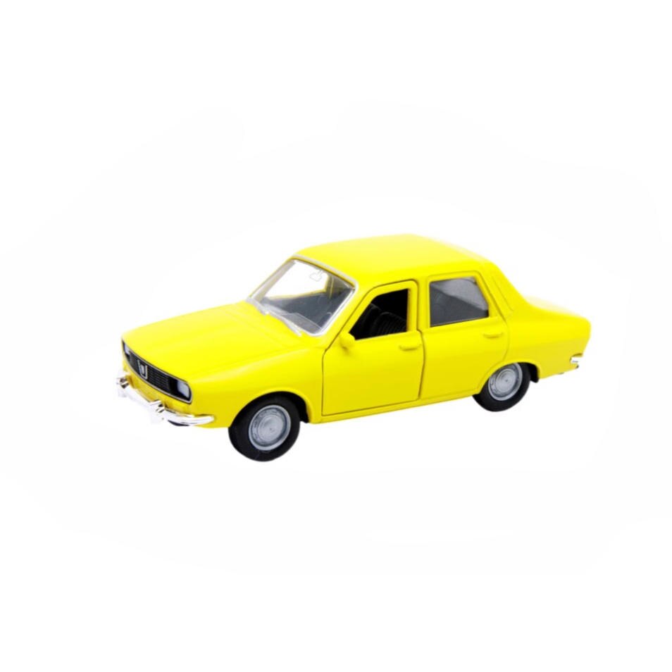 Macheta auto Dacia 1300 yellow 1970, 1:34 Welly - eMAG.ro