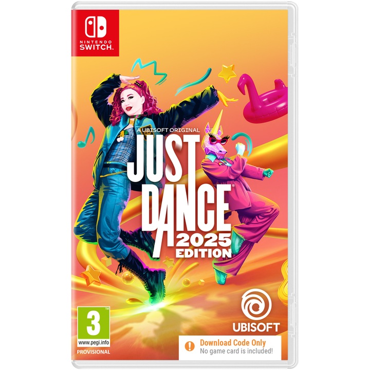 Nintendo Switch Just Dance 2025 (CIAB) játékszoftver