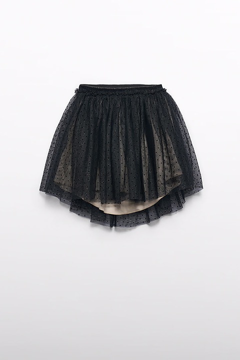 Abel & Lula, Разкроена пола на точки, Черен