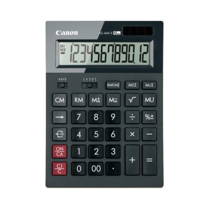 Calculator 12 digiti, Canon AS444II, negru