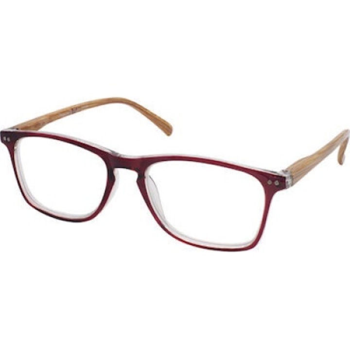 Ochelari de vedere, EYELEAD, brat flexibil, asferici, Bordeaux, +1,25