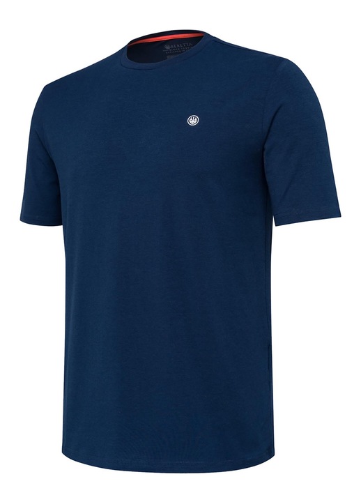 Tricou barbati Beretta bumbac bleumarin, Bleumarin