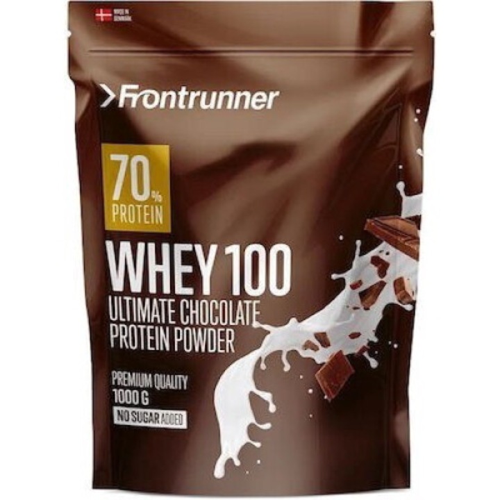 Proteina Natural Care Whey 100, gust ciocolata suprema, 1kg