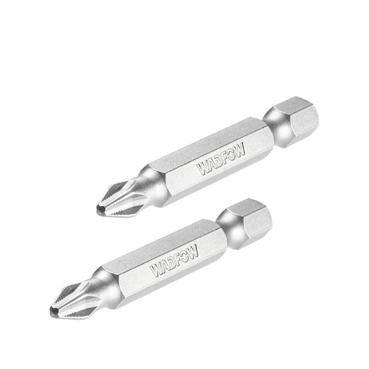 Set 2 biti Wadfow, prindere Hex, CR-V, lungime 50mm, tip varf PZ2