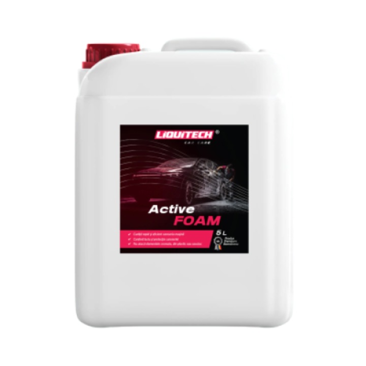 Aktív autótisztító hab Liquitech Active Foam, 5L