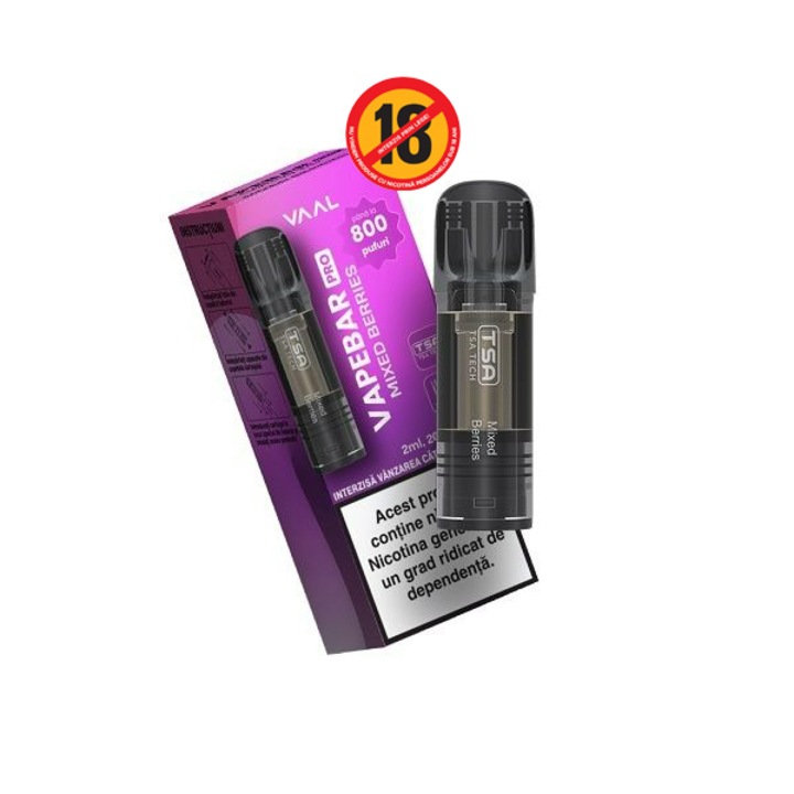 Cartus Vapebar PRO 800 pufuri 20mg - Mixed Berries