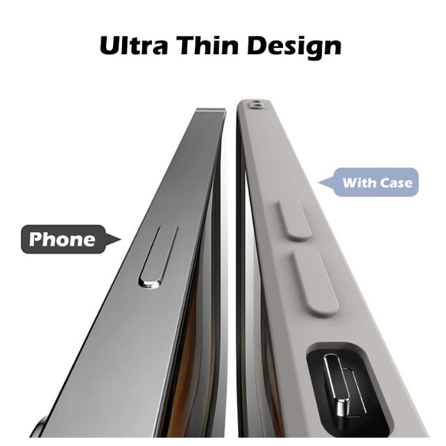 Husa Smooth Guard MagSafe, Pentru iPhone 16 Pro, Antisoc, Incarcare Wireless, Silicon, Negru