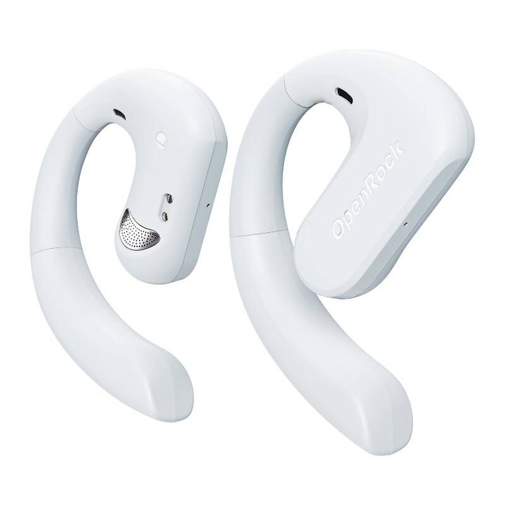 Безжични слушалки OneOdio OpenRock S, Bluetooth 5.3, IPX5 водоустойчивост, бели, 19 часа автономност