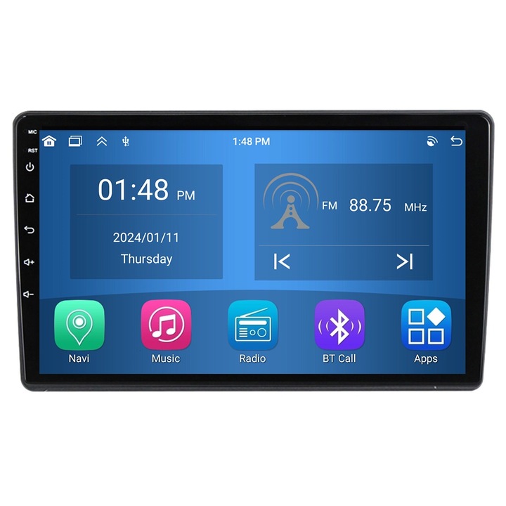 GPS навигация за VW Sharan Touran Skoda Octavia Fabia 2 Rapid CarPlay Android Auto Stereo Radio Bluetooth 4GB RAM, 64GB ROM