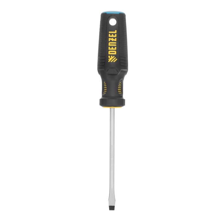 Отвертка Denzel SL5х100, S2, трикомпонентна дръжка