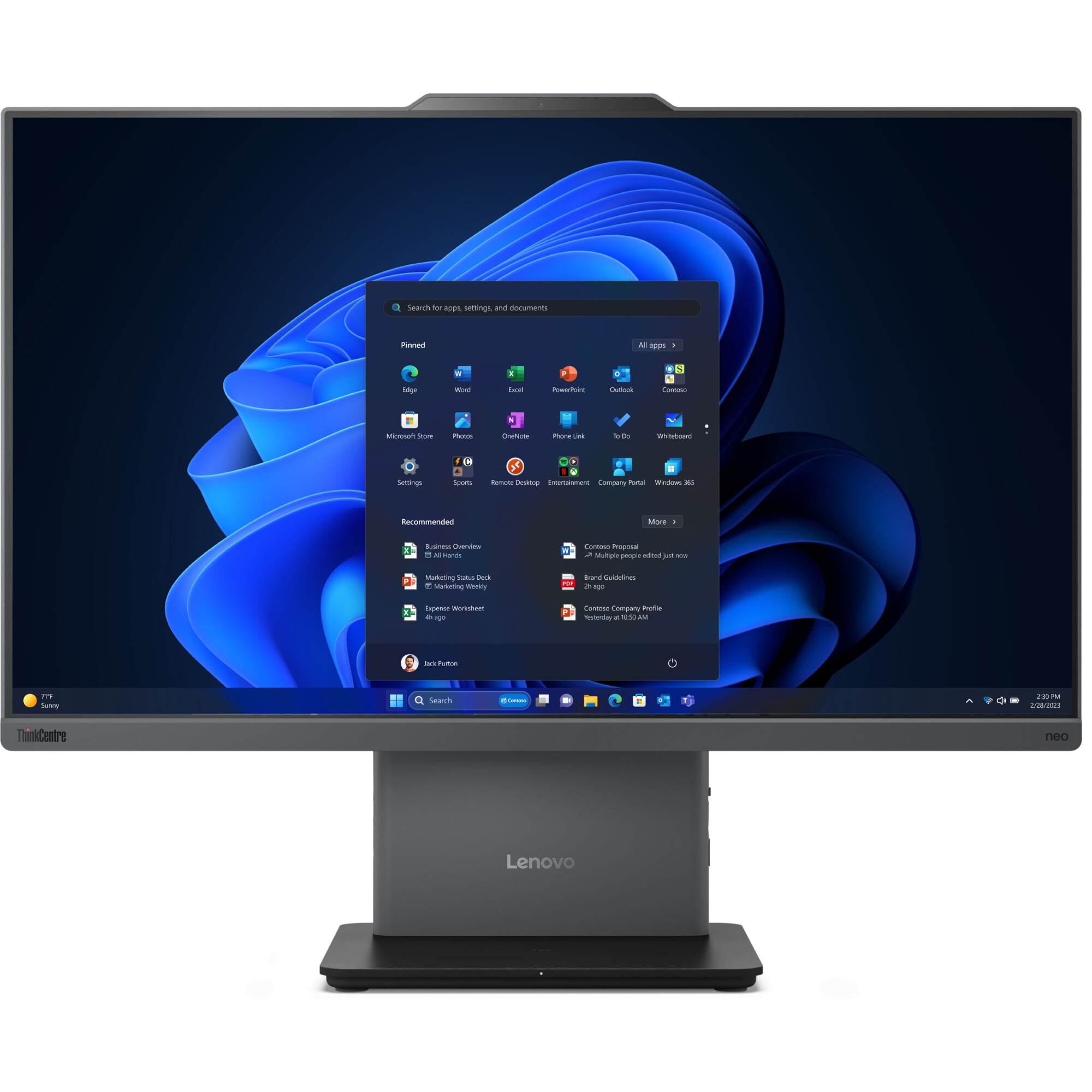 Mini PC LENOVO ThinkCentre M53 Intel Celeron J2900, SSD 16GB, 2GB