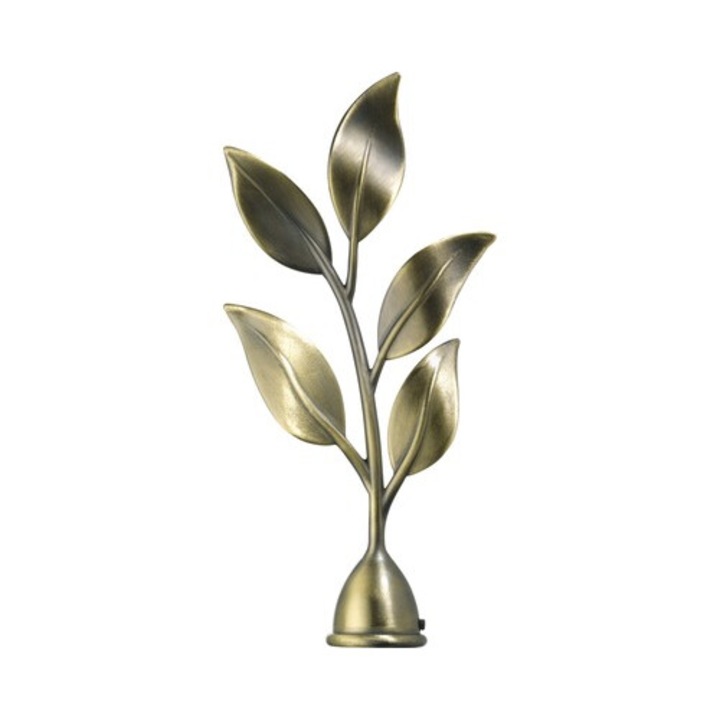 Capat Romana Frunza Alama Antica Ø 20 Mm, Set 2 Buc