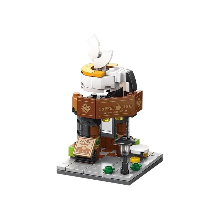 Set de constructie, Arhitecture Classic, multicolor, 129 piese, 10.3x6.4x6.4cm, pentru baieti 6 ani