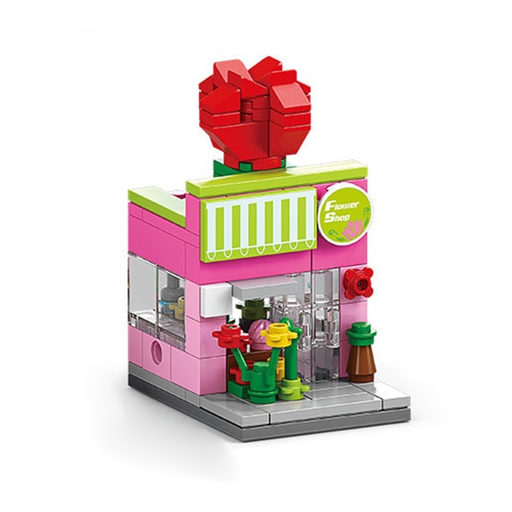 Set de constructie, Arhitecture Classic, 105 piese, multicolor, 6 ani