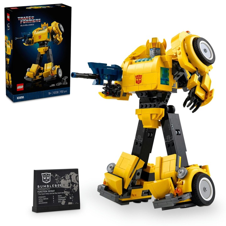 LEGO® Icons Creator Expert - Bumblebee 10338, 950 части