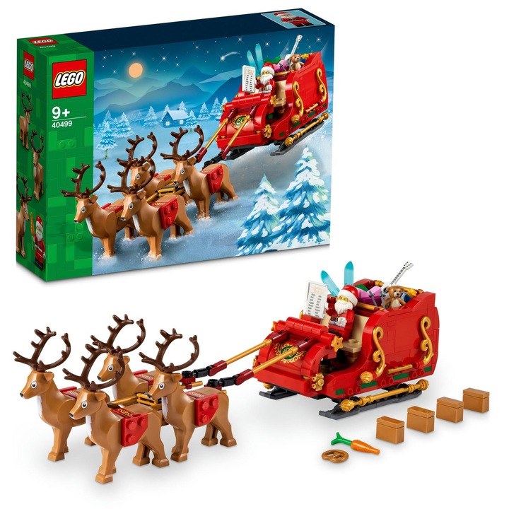 LEGO® Icons Creator Expert - Шейната на Дядо Коледа 40499, 343 части