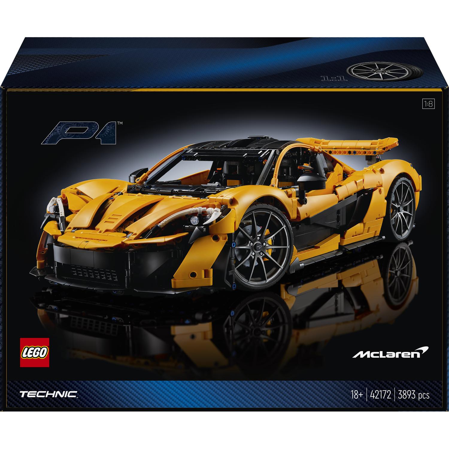 LEGO® Technic - McLaren P1™ 42172, 3893 piese - eMAG.ro