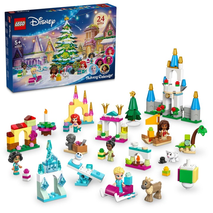 LEGO® Disney Princess - Advent Calendar 2024 43253, 253 части