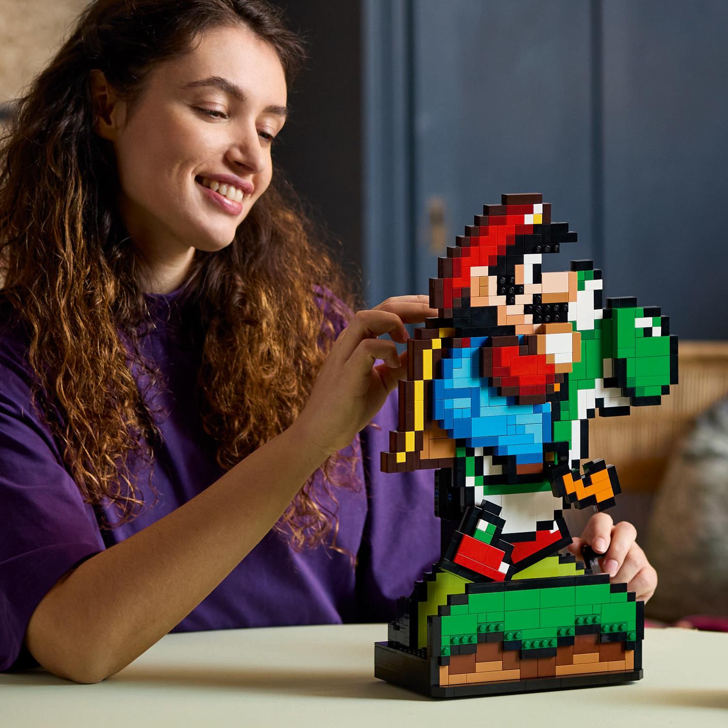 LEGO® Super Mario™ - Super Mario World: Mario si Yoshi 71438, 1215