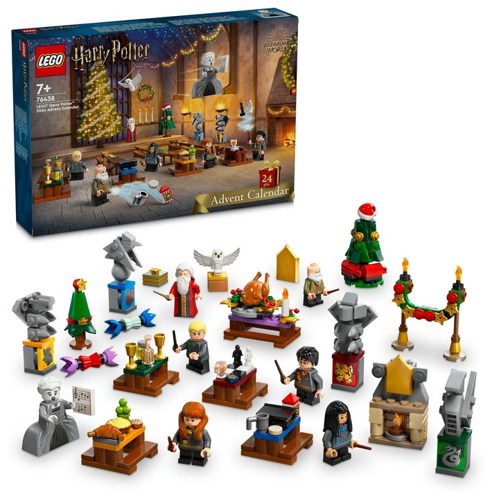 LEGO® Harry Potter TM - Calendar de advent 76438, 301 piese