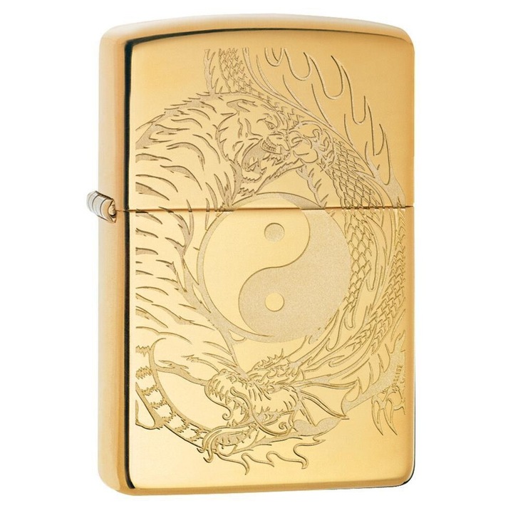 Bricheta Zippo 49024 Tiger & Dragon Design