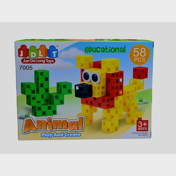 Joc creativ 58 piese mari, frumos colorate