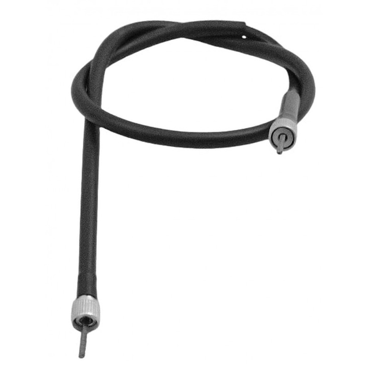 Cablu moto vitezometru, Linmot, Negru/Argintiu