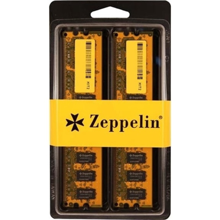 Memória ddr zeppelin ddr4 16gb frekvencia 3200mhz (készlet 2x8gb) kétcsatornás készlet (kiskereskedelem)