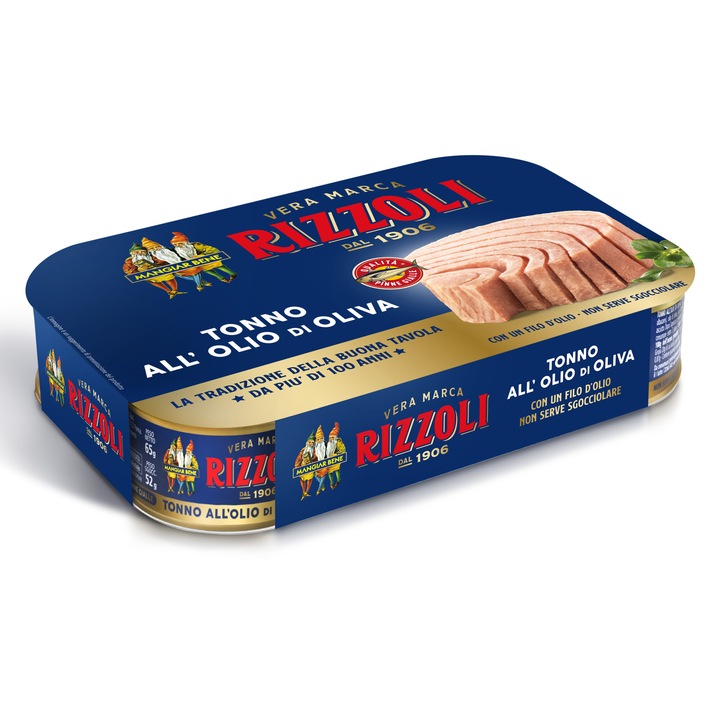 Ton in ulei de masline, Rizzoli ,6x65g