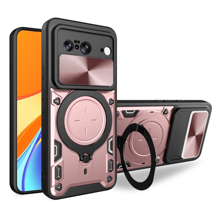 fixGuard CamGuard Pro tok Google Pixel 8 telefonhoz – Rose Gold