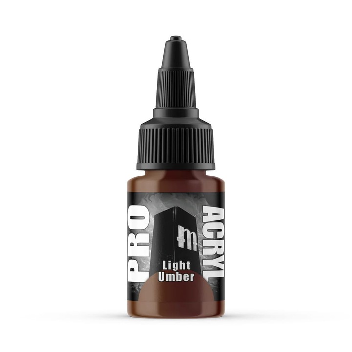 MPA-018 Light Umber Pro Acryl festék, Monument Hobbies, 22 ml