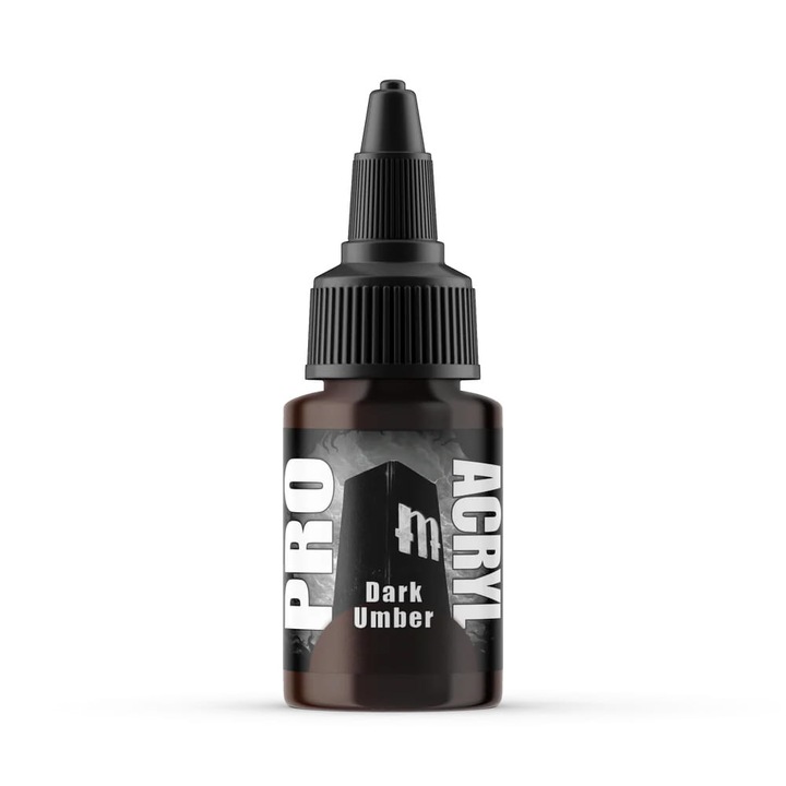 MPA-019 Dark Umber Pro Acryl festék, Monument Hobbies, 22 ml