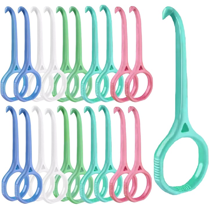 20 db-os Aligner eltávolító szerszámkészlet, Nybgyy, élelmiszer-minőségű ABS, ergonomikus kialakítás, többszínű